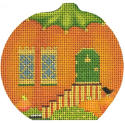 Pumpkin House with Stairs