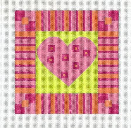 Tropical Heart - Pastel