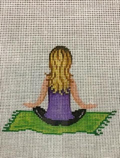 Yoga Sitting Pose Ornament