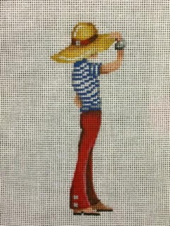 Straw Hat Ornament
