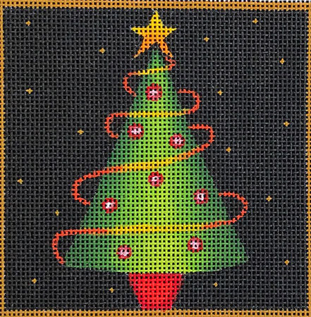 Tree with Garland