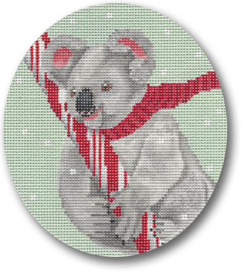 Koala w/Candy Cane