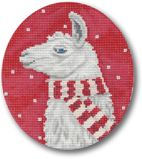 Llama w/Scarf Ornament