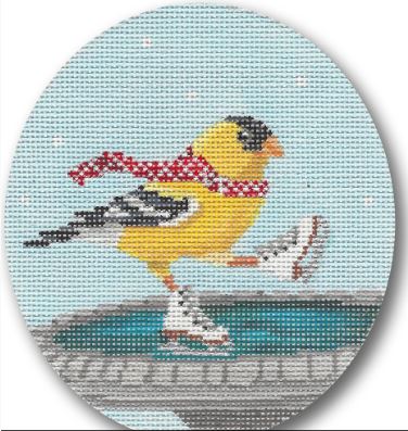 Yellow Bird Ice Skating