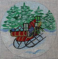 Christmas Sleigh Ornament