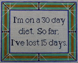 On A 30 Day Diet