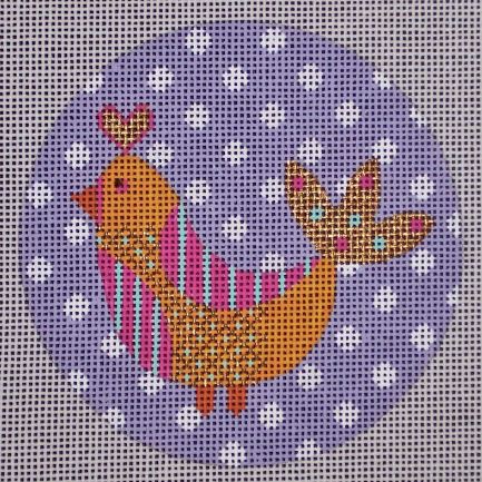 Purple Dot Bird