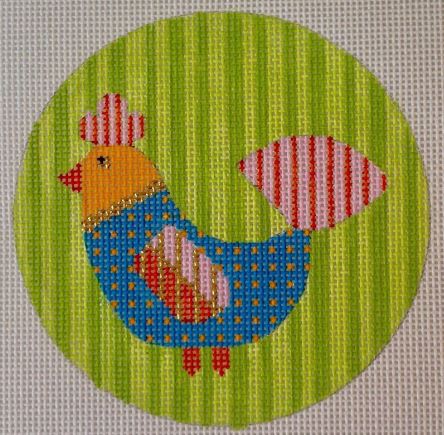 Green Stripe Bird