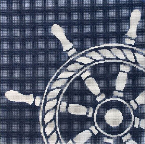 Ships Wheel on Navy