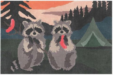 Camping Raccoons