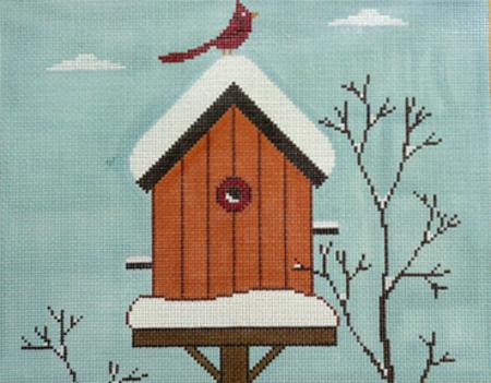 Winter Birdhouse