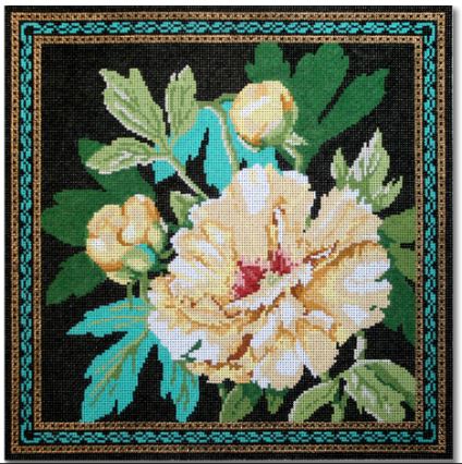 Tree Peony with Border 