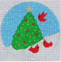 Tree w/Cardinals