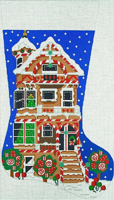 Gingerbread House Stocking