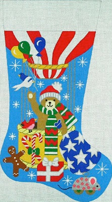 Hot Air Balloon Stocking