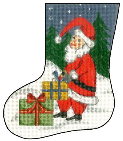Santa 1 Mini Stocking