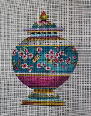 Japanese Cherry Blossom Vase