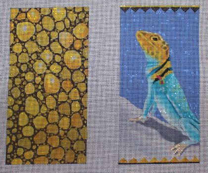 Eyeglass Case - Yellow Headed Lizard