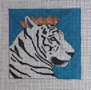 Insert - White Tiger w/Crown