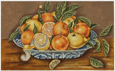 Ornage and Lemon Bowl