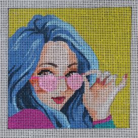 Insert - Blue Haired Lady