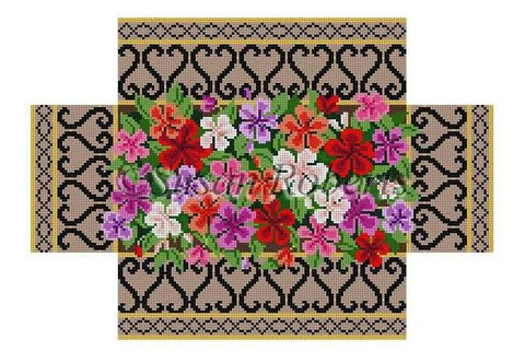 Impatients In Brass and Iron Grillwork