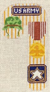 US Army Candy Cane
