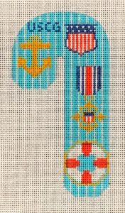 US Coast Guard Candy Cane