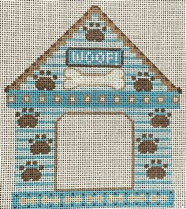 Woof Blue Dog House Frame