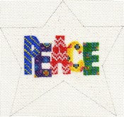 Peace Star Ornament