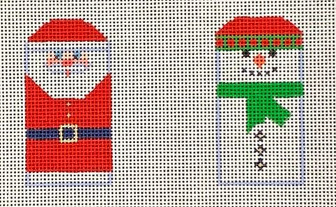 Santa/Snowman Minis in Red/Green