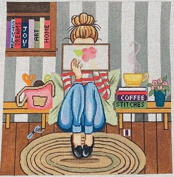 Stitching Girl