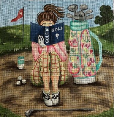 Golf Stitching Girl