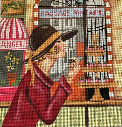 Lady w/Pastry