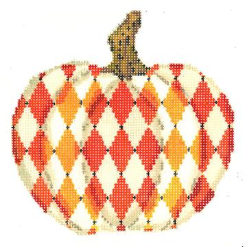 Hallowed Harlequin Pumpkin