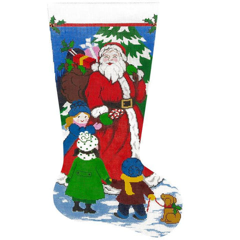 Santas Got Candy Stocking