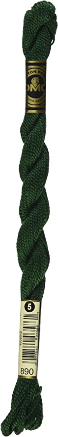 890  Green - DMC Pearl Cotton Skeins Size 5