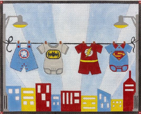 Boys Superhero Clothesline 
