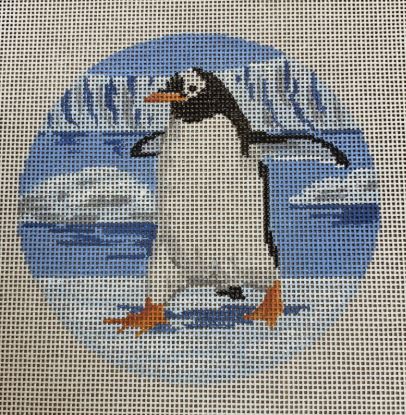 Frolicking Penguin