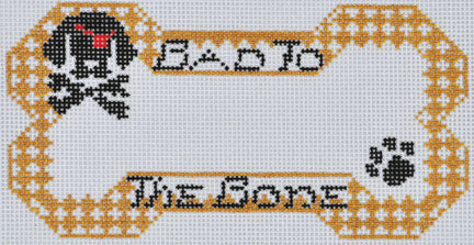 Bad to the Bone Ornament 