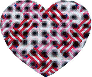 Woven Ribbon Heart