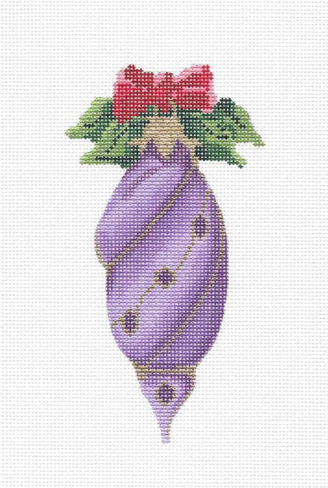 February Amethyst Ornament