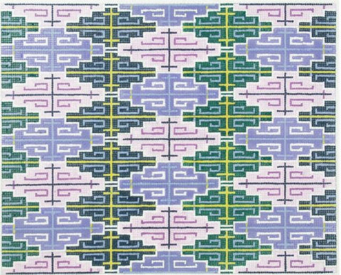 Purple Geometric