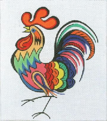 Multicolor Rooster