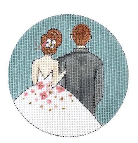 Bride and Groom Departing Ornament