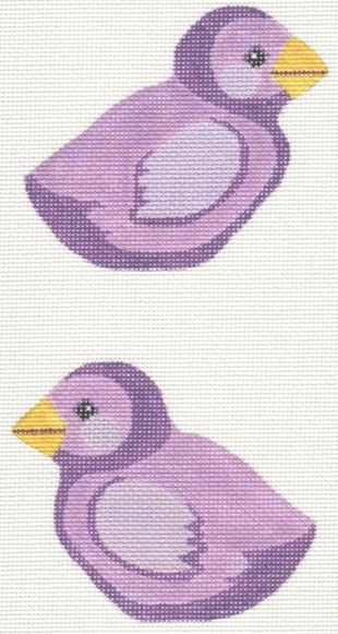 Purple Chick Clip-On