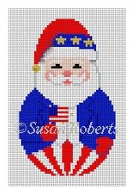 Roly Poly US Santa