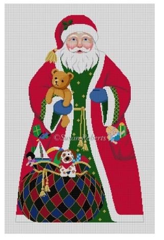 Santa With Toy Bag