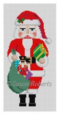 Santa w/Nutcracker