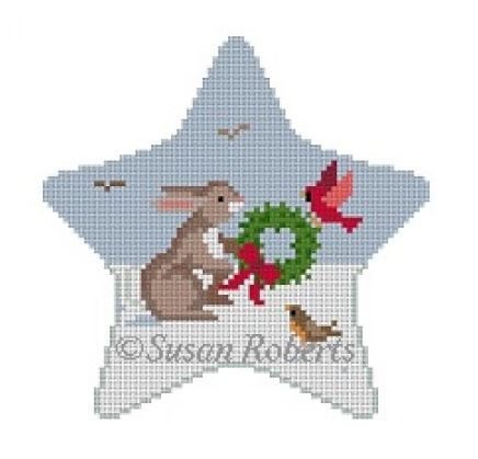 Rabbit w/Birds Star